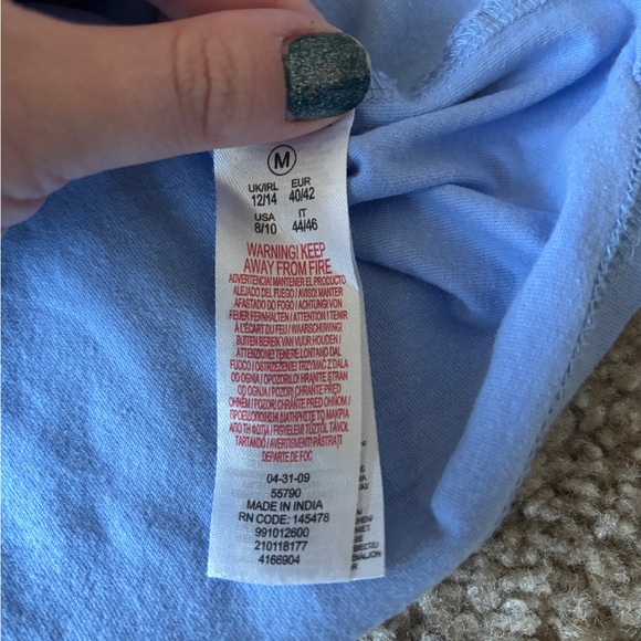 Disney Stitch‎ Womens Medium Christmas Lights Holiday Shirt Lilo and Stitch - Picture 3 of 6